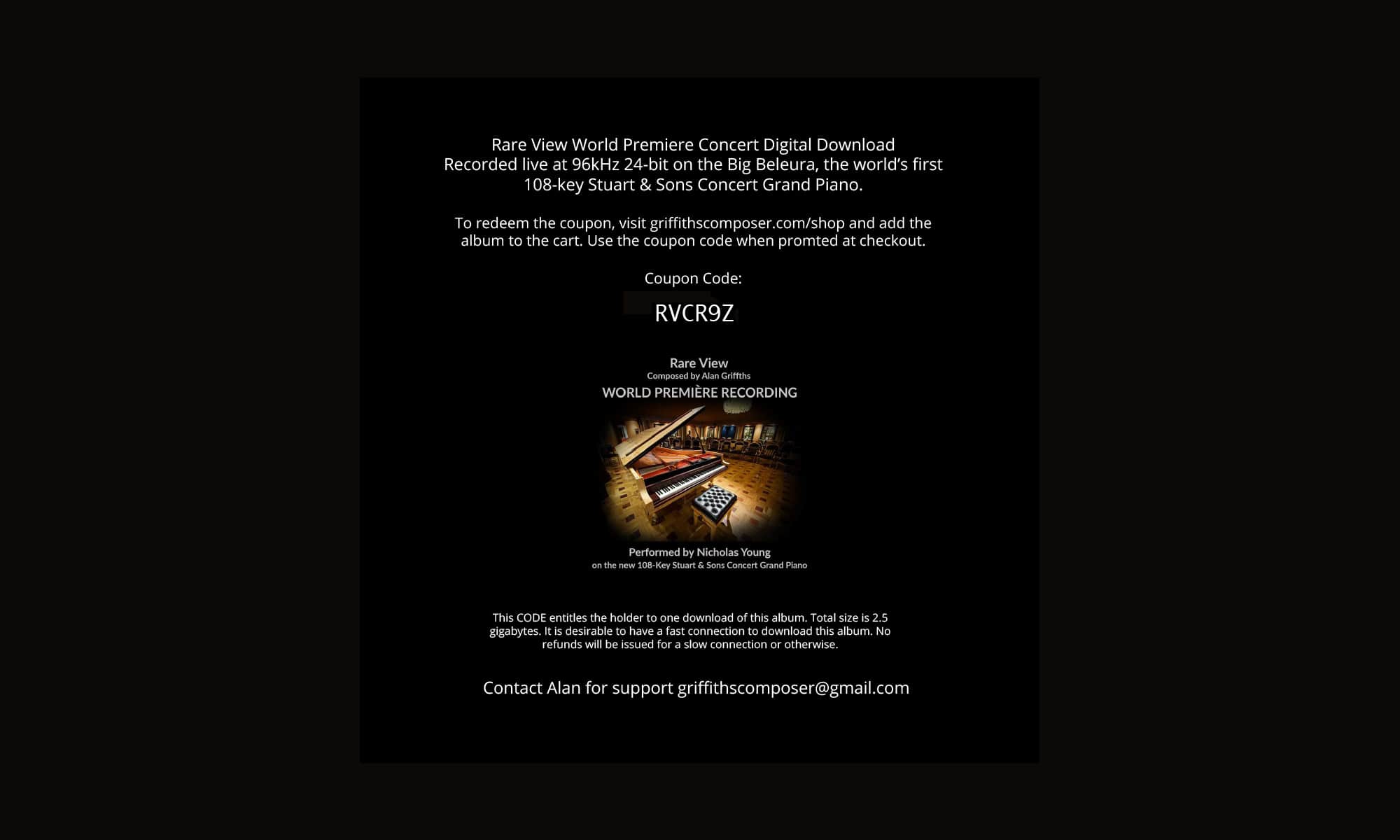 Alan Griffiths Composer - Graphic Design 3